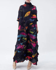Luxury Tunic Pleated Dress