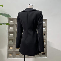 Formal 3D Floral Tailored Blazer