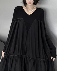 Luxury Avant-Garde Knit Dress