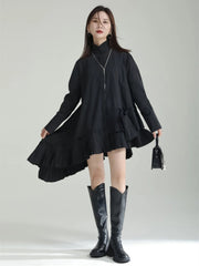 Avant-Garde Asymmetric Blouse