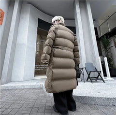 Men's Luxury Long Length Puffer Parka