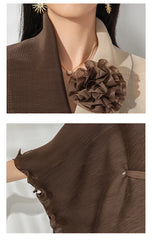 Formal Micro-Pleated Skirt Set