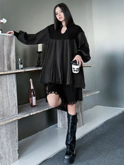 Oversized Lantern Sleeve Top