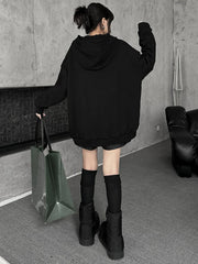 Luxury Butterfly Appliqué Hoodie