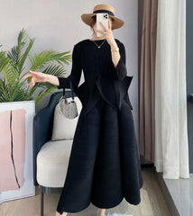 Premium Truly Pleated Top & Skirt