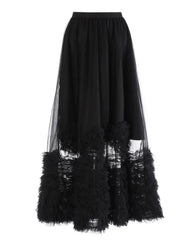 Luxury Tulle Ruffle Skirt