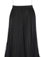 Couture Pleated Tulle Skirt
