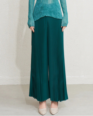Luxury Plissé Palazzo Pants