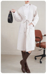 Signature Plissé Trench Coat