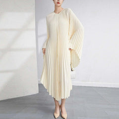 Luxury Pleated Kaftan Dress