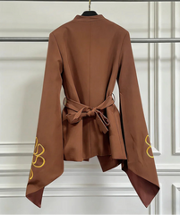 Luxury Flared Sleeve Blazer