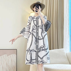Truly Pleated Loose Fit Dress