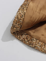 Luxury Tweed Peplum Jacket