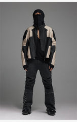 Men's Designer Faux Leather Streetwear Jacket