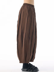 Premium Lantern Pleated Pants