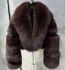 Women's Fox Fur Bomber