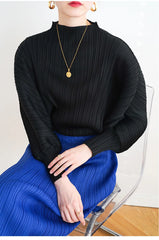 Luxury Japanese Pleated Blouse