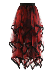 Modern Luxe Layered Mesh Tulle Skirt