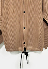 Luxury Plissé Pleated Jacket