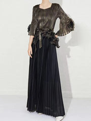 Truly Pleated Top with Luxury Skirt