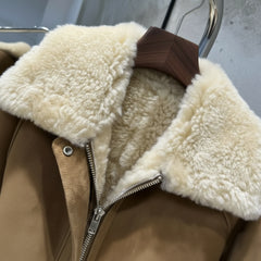 Genuine Lambskin Shearling Jacket