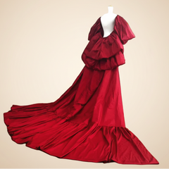 Long Train Couture Cape