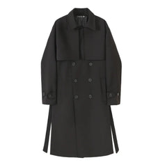 Luxe Men's Japanese Oversized Trench Coat