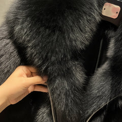 Luxury Fox Fur Stroller Jacket