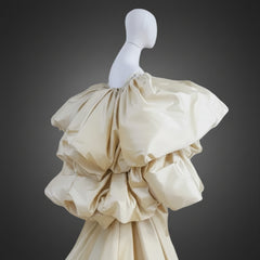 Avant-Garde Taffeta Opera Coat