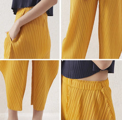 Luxury Pleated Casual/Formal Pants