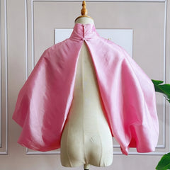 Luxury Voluminous-Sleeve Bolero