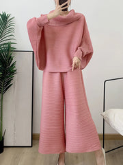 Japanese Plisse Top & Pant Set