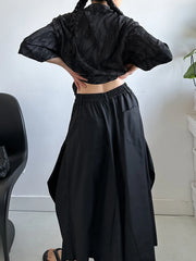 Luxe Extra Wide Leg Harem Pants