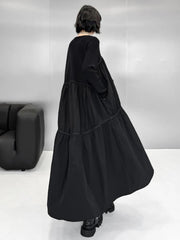 Luxury Avant-Garde Knit Dress