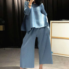 Elegant Truly Pleated Co-ord Set