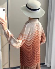 Signature Pleated Polo Top