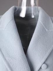 Luxury Wool-Blend Cozy Overcoat