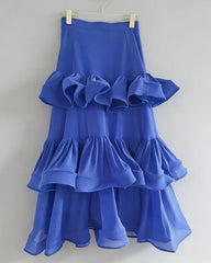 Luxury Tiered Ruffle Skirt