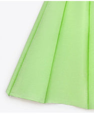 Pleated Set Top & Pull-On Skirt