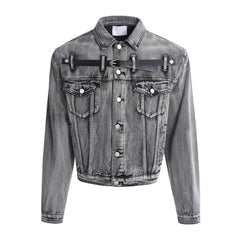 Men's Vintage Wash Denim Trucker Jacket & Jeans Set