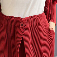 Cozy Pleated 2-Piece Set