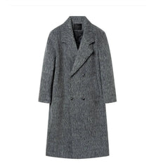 Men's Brushed Wool Blend Top Coat