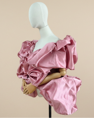 Luxury Satin Off-Shoulder Bolero