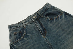 Men - Blue Super Baggy Jeans