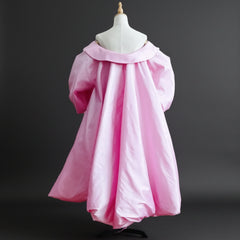 Luxury Puff-Sleeve Evening Cloak