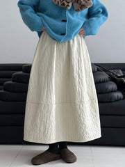 Cozy Luxe Fleece-Lined Skirt