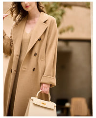 Luxury Cashmere Wool Long Coat