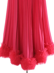 Luxury Pleated Maxi Skirt