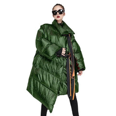 Yuki Retro Glamour Puffer Down Jacket