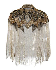 Couture Sequin Embellished Shawl